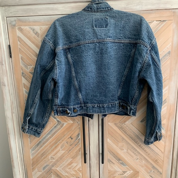 Levi’s vintage cropped acid wash denim jacket - Picture 8 of 12